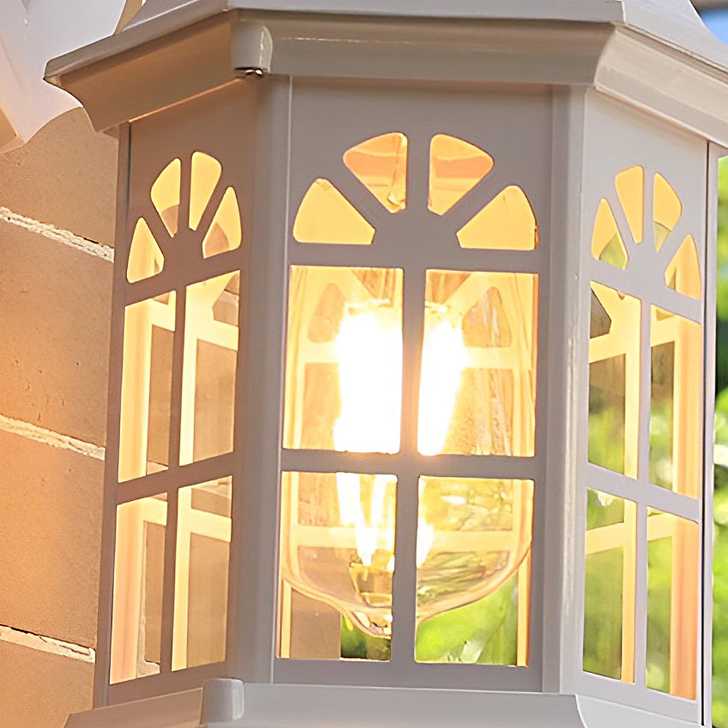 Waterproof Aluminum Alloy Glass Outdoor Wall Light