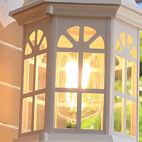 Waterproof Aluminum Alloy Glass Outdoor Wall Light