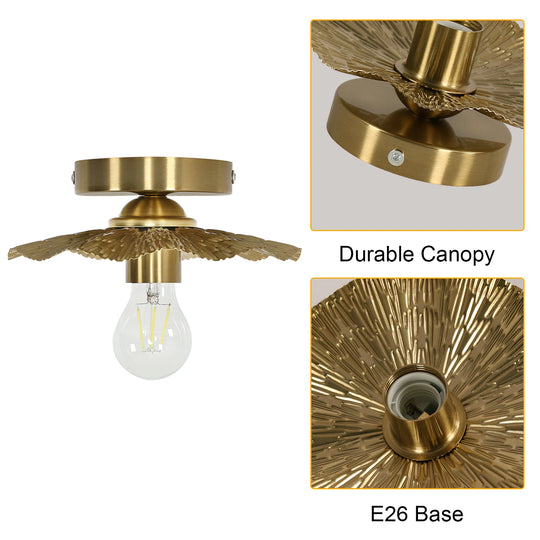 Mini Crystal Flush Mount Ceiling Light for Indoor Spaces