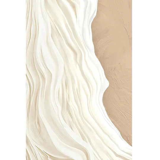 Abstract Flowing Textural Designs Canvas Wall Art