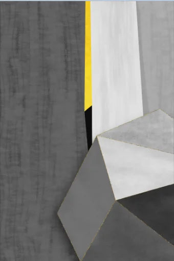 Abstract Geometric Modern Aesthetics Canvas Wall Art