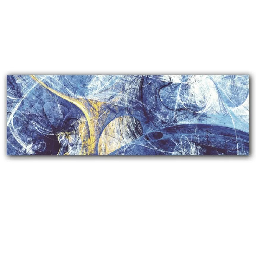 Abstract Minimalist Flowing Landscape Wide Format Canvas Wall Art Unframed