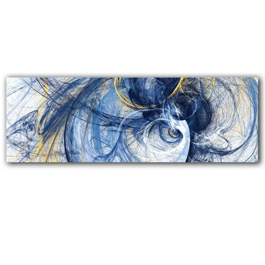 Abstract Minimalist Flowing Landscape Wide Format Canvas Wall Art Unframed