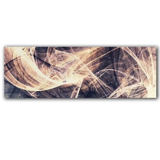 Abstract Minimalist Flowing Landscape Wide Format Canvas Wall Art Unframed