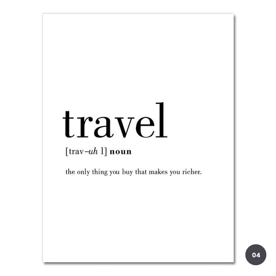 Airport Destination Departures Board Travel Wall Art Canvas Print