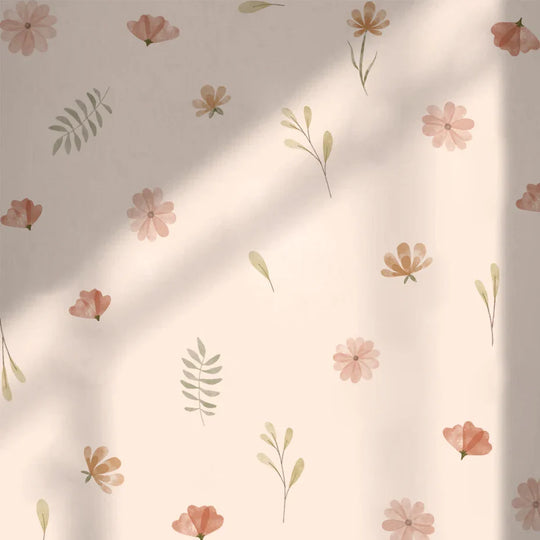 Boho Bloom Watercolor Flower Wall Decals