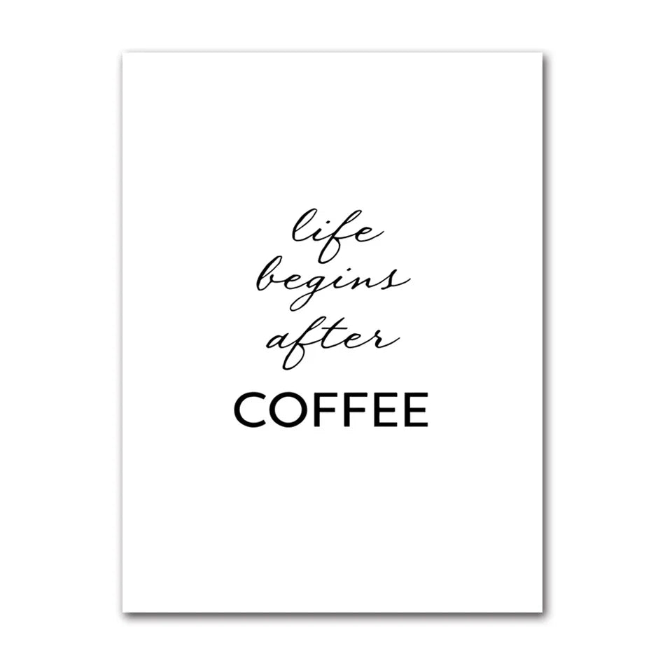 Coffee Connoisseur Canvas Wall Art Print