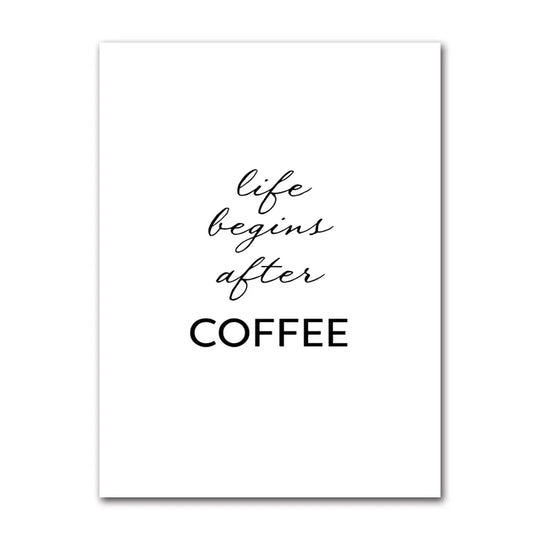 Coffee Connoisseur Canvas Wall Art Print