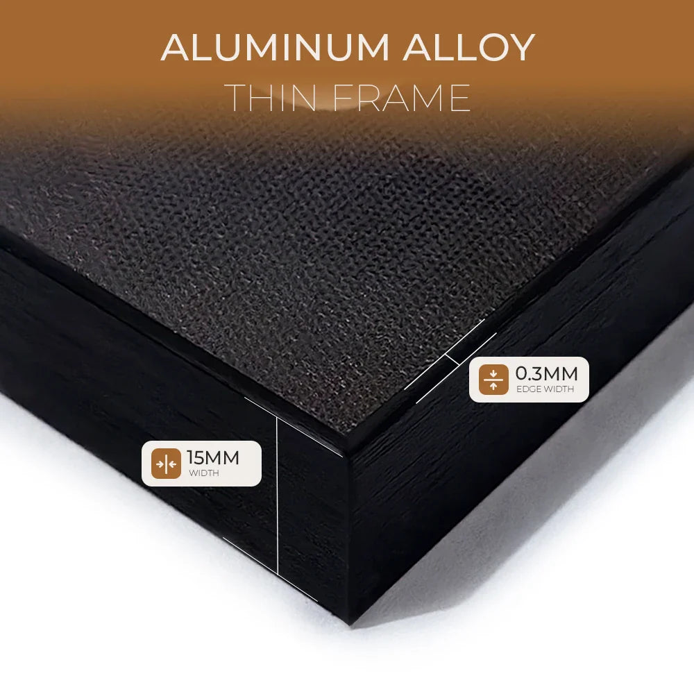 Custom City Map Minimalist Canvas Wall Art Print