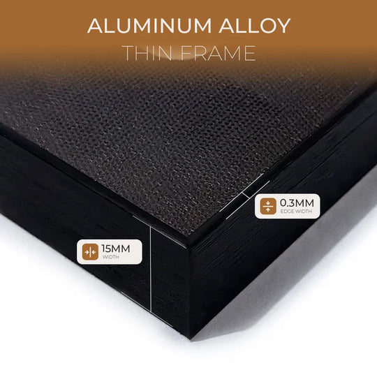 Custom City Map Minimalist Canvas Wall Art Print