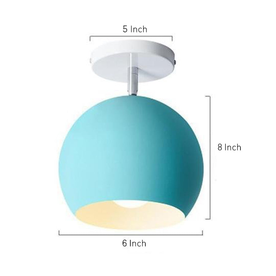 3 Overlapping Ovals LED Ceiling Light Flush Mount