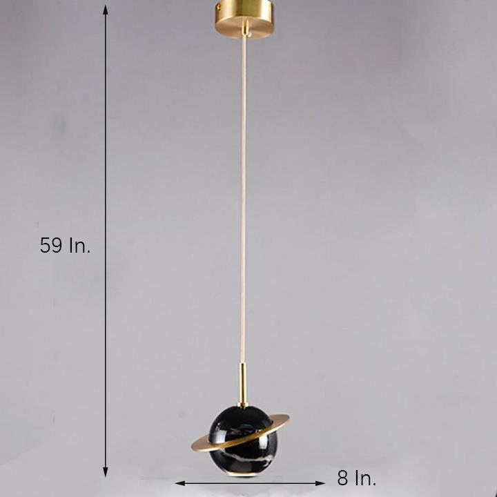 Planet Shaped Globe LED Modern Pendant Light