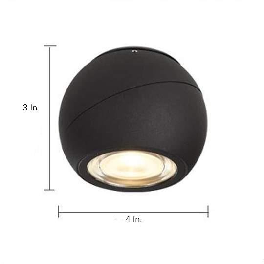 Minimalist Globe Design LED Modern Spotlight Ceiling Light – Flush Mount