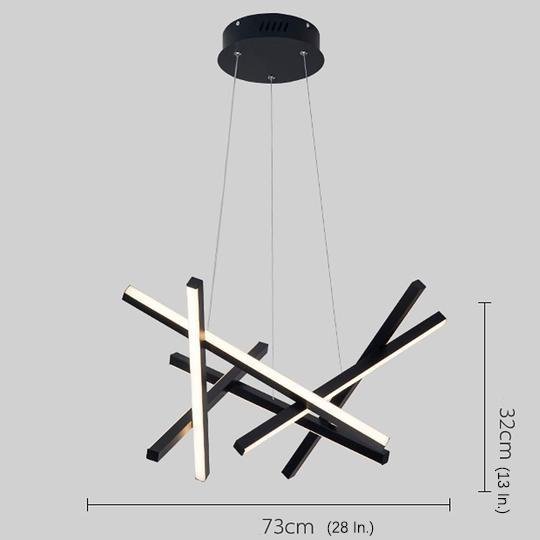 8-Light Modern LED – Sputnik Chandelier Stylish Ceiling Lighting
