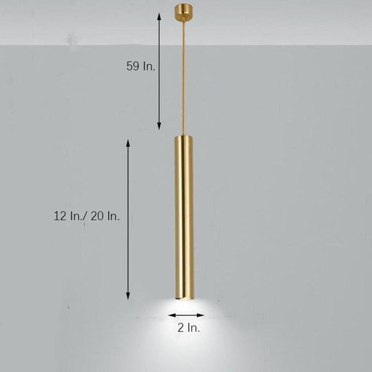 Unique Elongated Linear Metal Industrial Kitchen Island Pendant Light