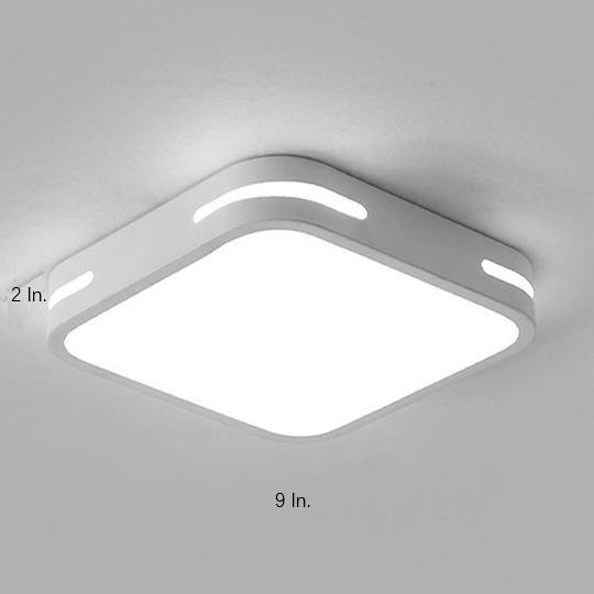 Modern Flush Mount Square LED Acrylic Ceiling Light