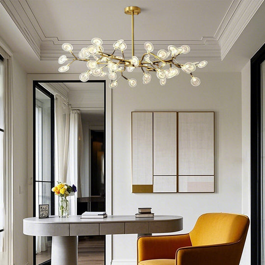 LED Firefly – Sputnik Chandelier Modern Hanging Ceiling Light