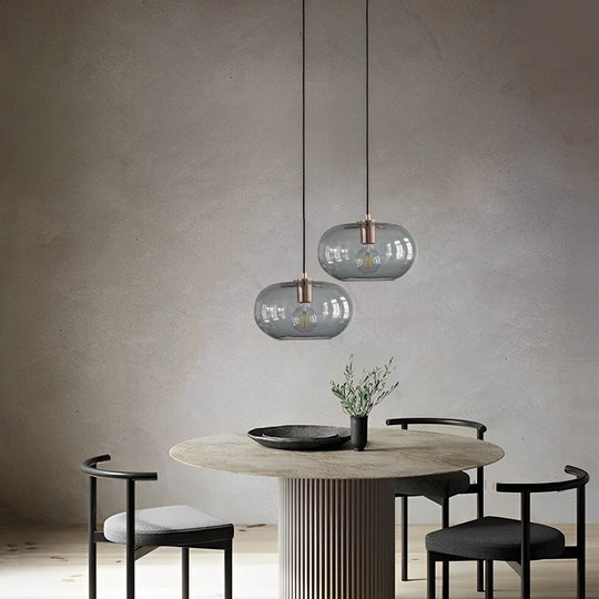 Artistic Electroplated Glass LED Nordic Pendant Light