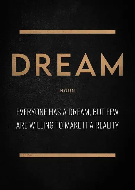 Success Hustle Limitless Motivational Quotes Canvas Wall Art