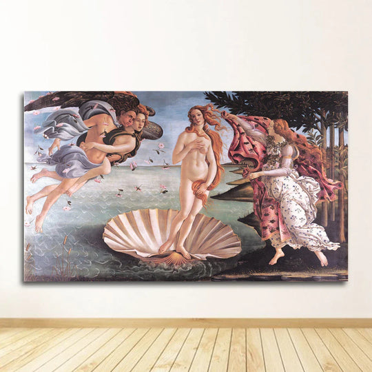 Birth of Venus Renaissance Art Canvas Print by Botticelli