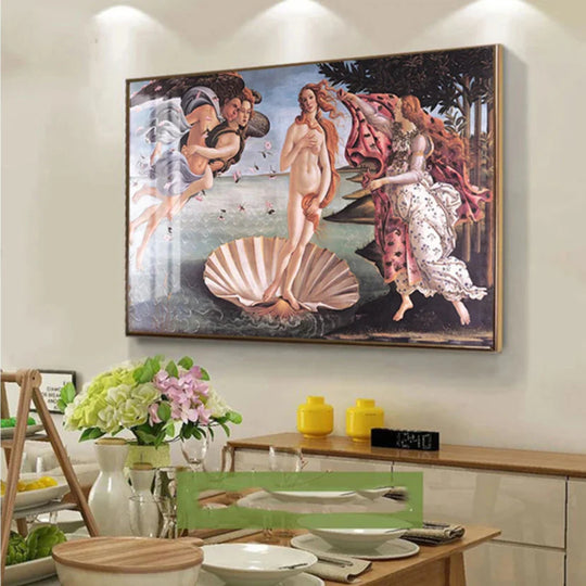 Birth of Venus Renaissance Art Canvas Print by Botticelli