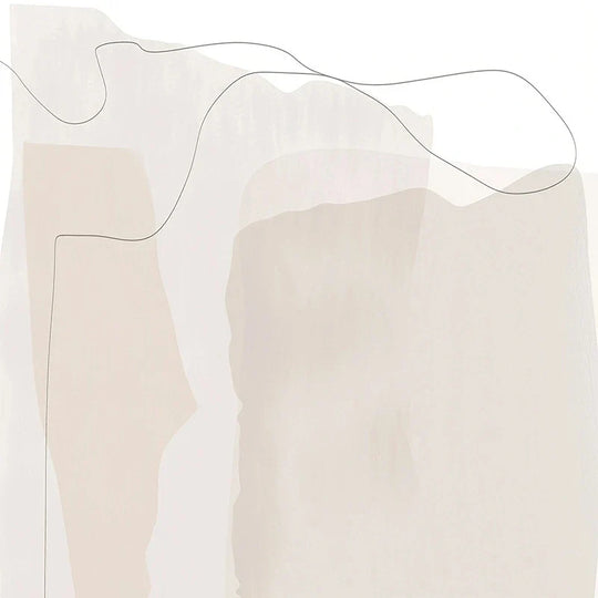 Set of 2 Minimalist Nordic Abstract Canvas Wall Art