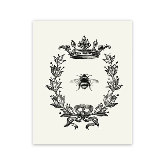 Bathroom Rules French Quotes Black White Canvas Wall Art