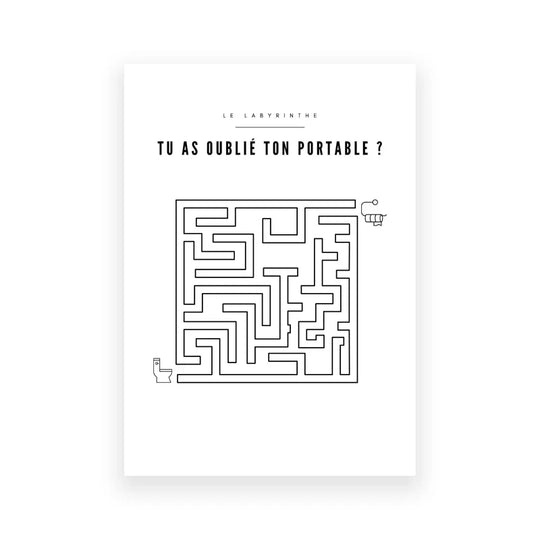 Bathroom Rules French Quotes Black White Canvas Wall Art