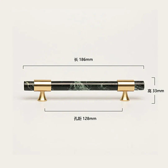 Natural Stone Cabinet Handles – Brass and Marble Knobs for Furniture