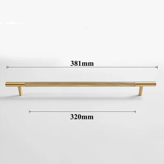 Brass Textured Cabinet Handles – Knurled Pulls and Knobs for Furniture