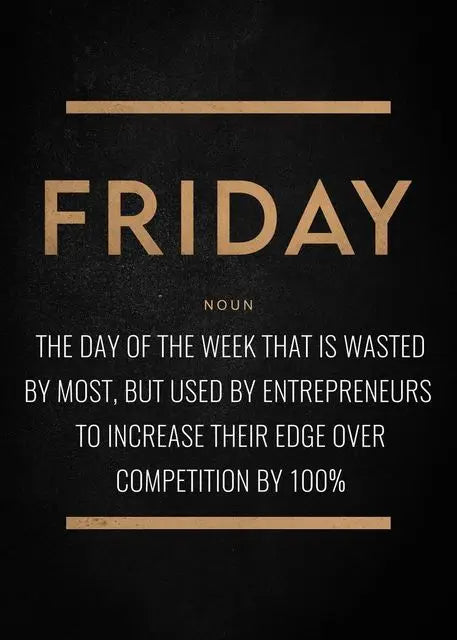 Success Hustle Limitless Motivational Quotes Canvas Wall Art