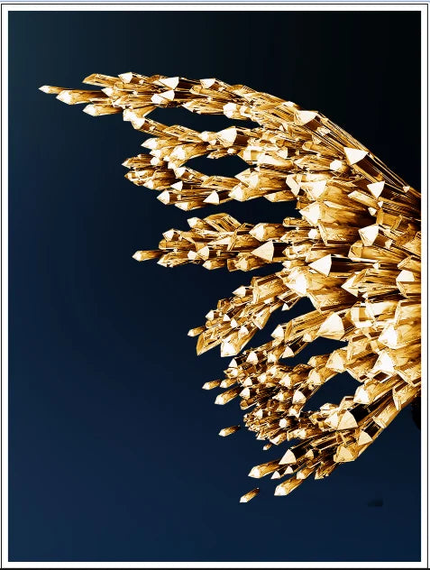 Light Luxury Abstract Butterfly Canvas Wall Art