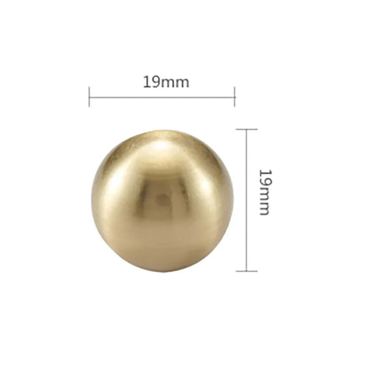 Brass Ball Cabinet Knobs – Modern Furniture & Wardrobe Pulls