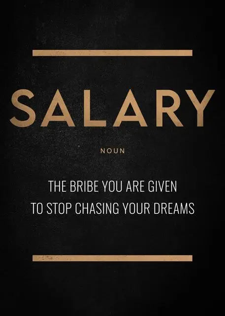 Success Hustle Limitless Motivational Quotes Canvas Wall Art