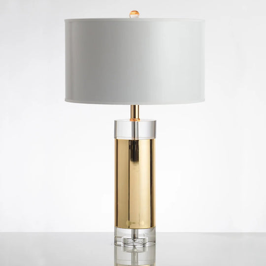 Modern Luxury Crystal Glass Table Lamp for Bedroom & Living Room