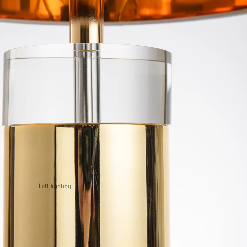Modern Luxury Crystal Glass Table Lamp for Bedroom & Living Room