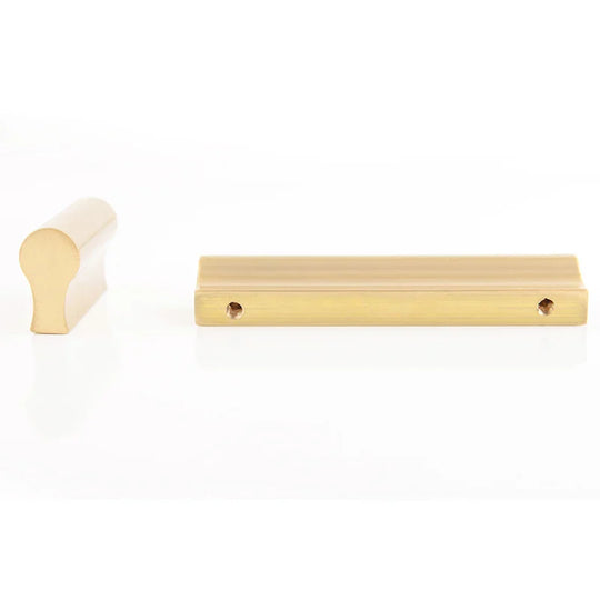 6pcs Solid Brass Cabinet Handles and Knobs – European Pulls for Cabinets and Wardrobes