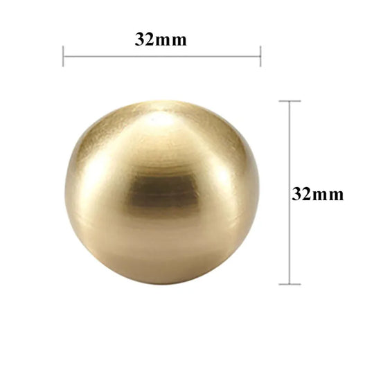 Brass Ball Cabinet Knobs – Modern Furniture & Wardrobe Pulls
