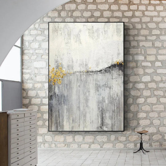 Neutral Colors Urban Abstract Canvas Wall Art