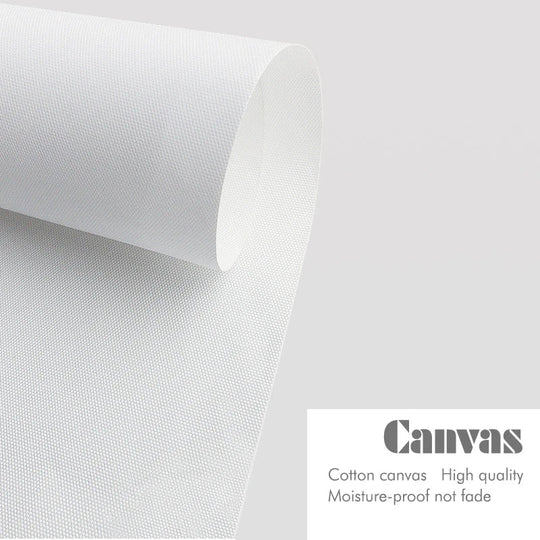 Modern Abstract Architectural Geometry Canvas Wall Art