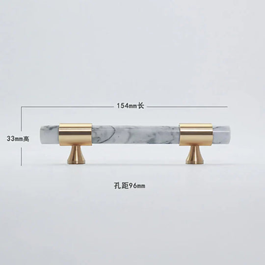 Natural Stone Cabinet Handles – Brass and Marble Knobs for Furniture