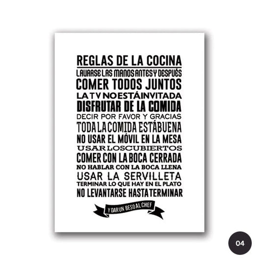 Inspirational Spanish Words Buenas Noches Canvas Wall Art