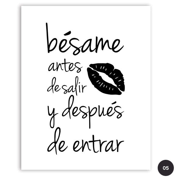 Inspirational Spanish Words Buenas Noches Canvas Wall Art