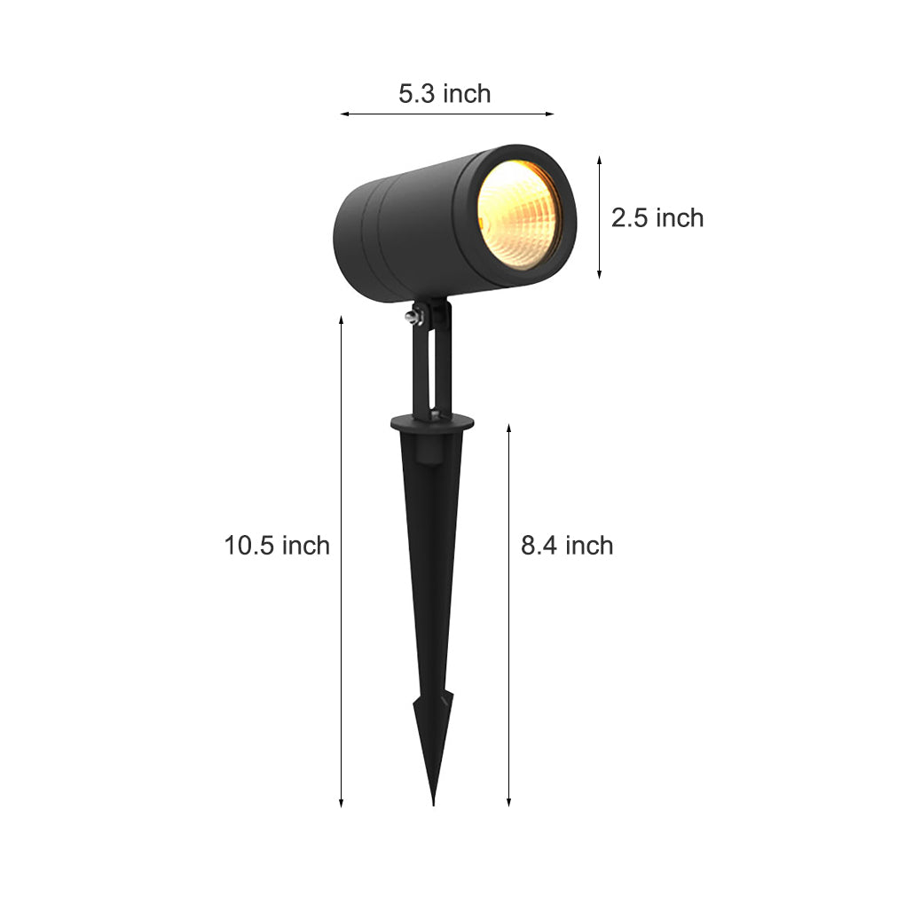 Adjustable LED Outdoor Landscape Spotlight Waterproof