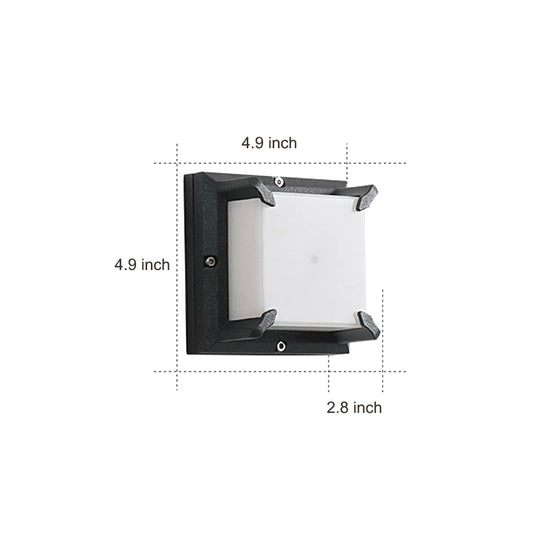 Modern Minimalist LED Outdoor Wall Light Waterproof