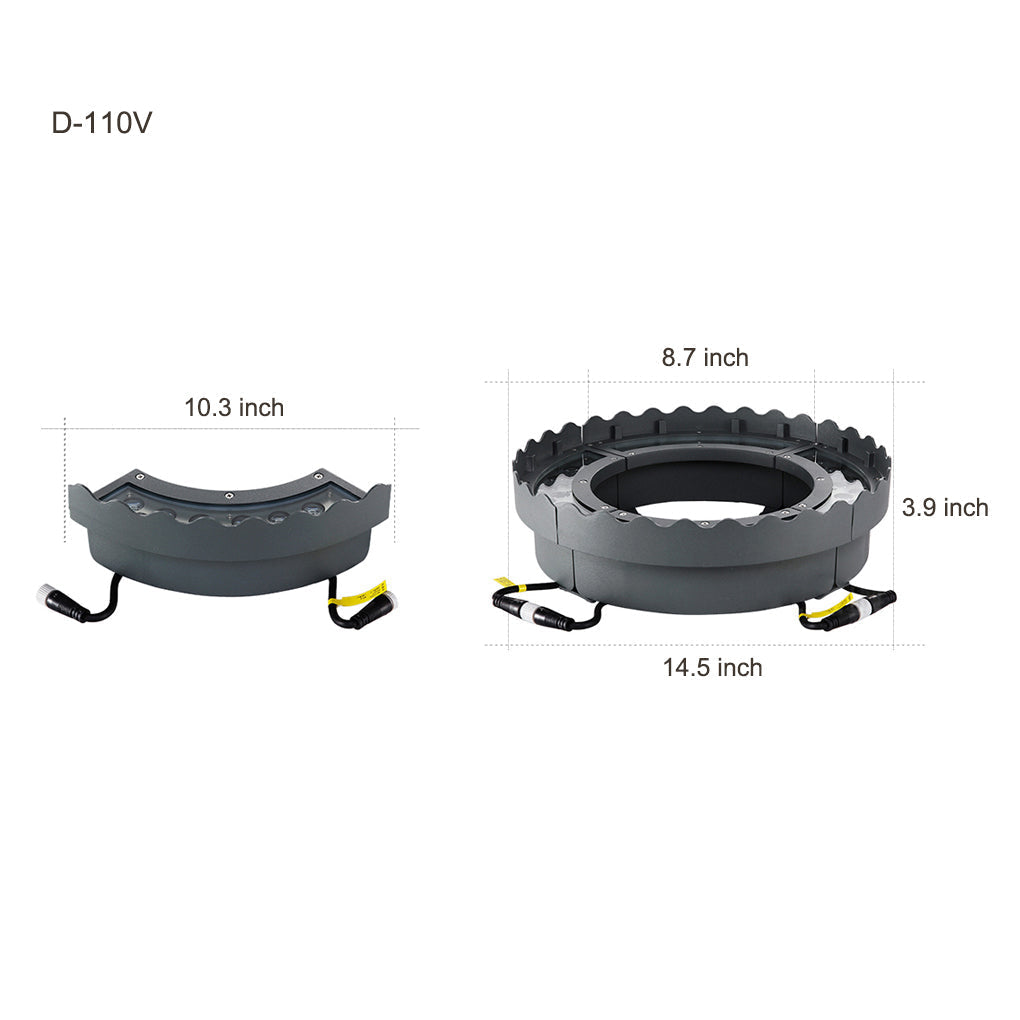 Solid Upwards LED Tree Mounted Outdoor Landscape Light