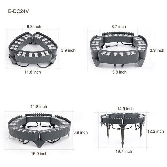 Solid Upwards LED Tree Mounted Outdoor Landscape Light