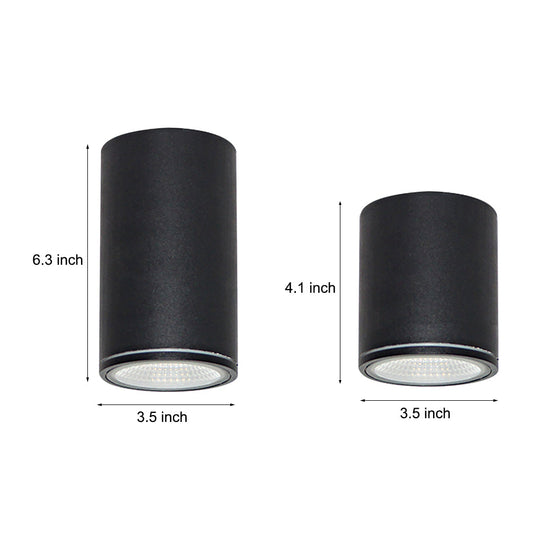 Round LED Flush Mount Ceiling Light Minimalist Waterproof Downlight