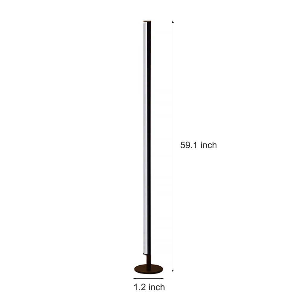 Minimalist Modern LED Floor Lamp with 3-Step Dimming