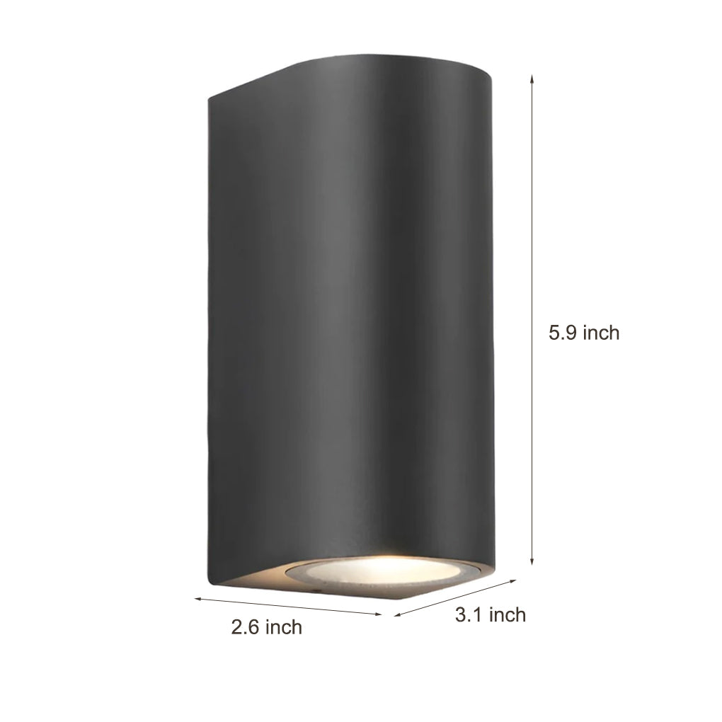 LED Up and Down Lights Waterproof Modern Outdoor Wall Sconce